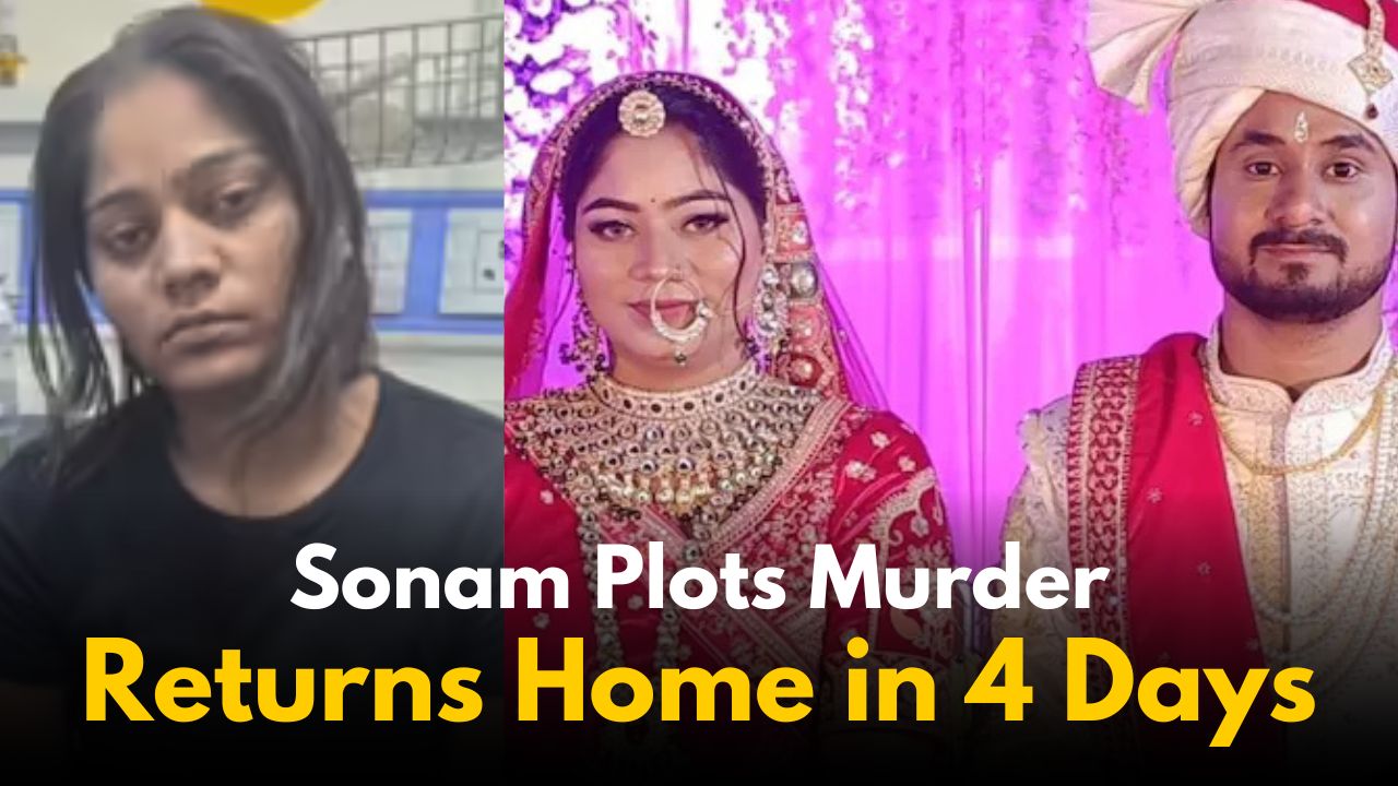 Sonam Plots Husband’s Murder and Returns Home in 4 Days