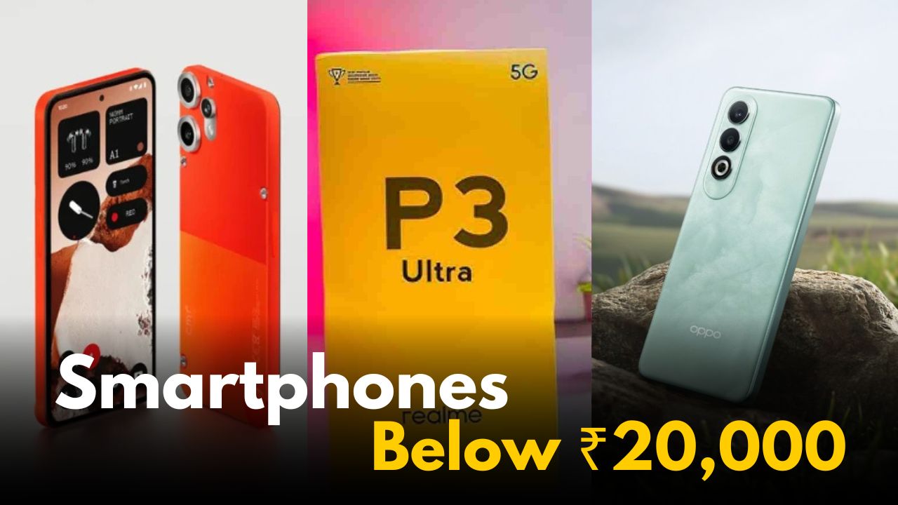 Top 5 Smartphones Below ₹20,000 to Buy in June 2025