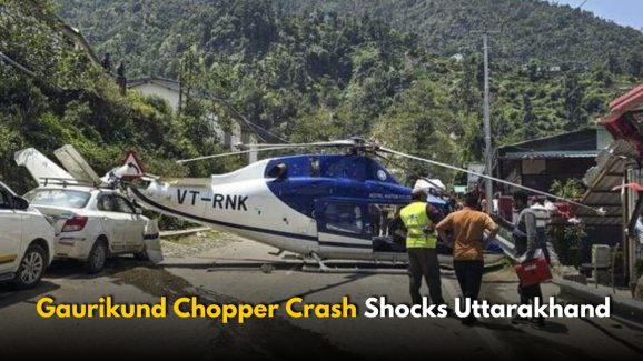 Helicopter With 7 Onboard Crashed Near Gaurikund