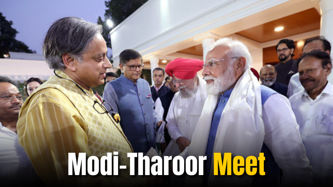 Modi-Tharoor Meet: Congress Chooses Calm Over Confrontation