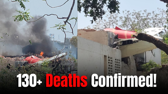 Ahmedabad Plane Crash: 133 Dead, Toll Expected to Rise
