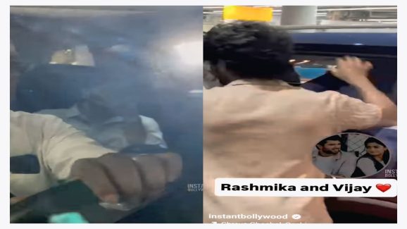Vijay Deverakonda and Rashmika Mandanna Caught Getting Into the Same Car?