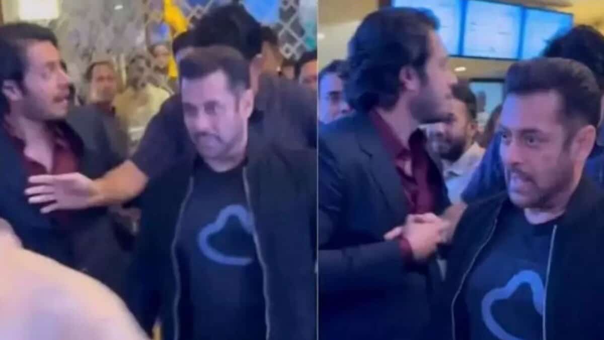Salman Khan Bodyguard Misbehaves with Aamir Khan Son at Sitaare Zameen Par premiere