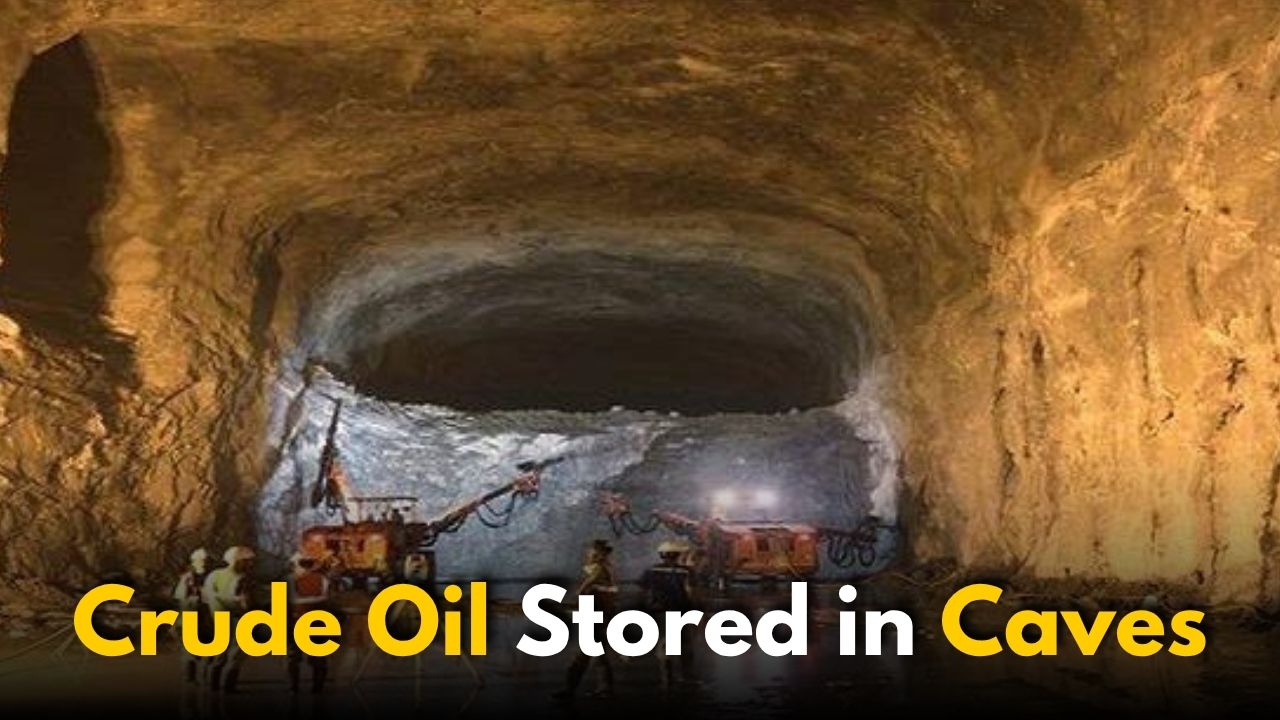 How India Stores Crude Oil in Caves to Tackle Crisis Mode