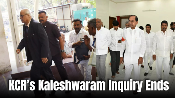 KCR Kaleshwaram Inquiry Ends: Justice Ghose’s Key Questions