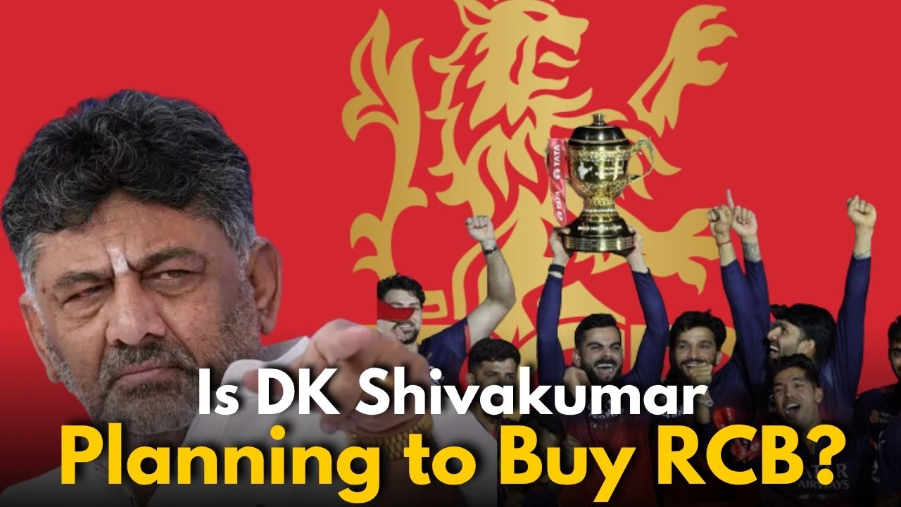 Is DK Shivakumar Eyeing RCB Ownership? Here’s What He Said