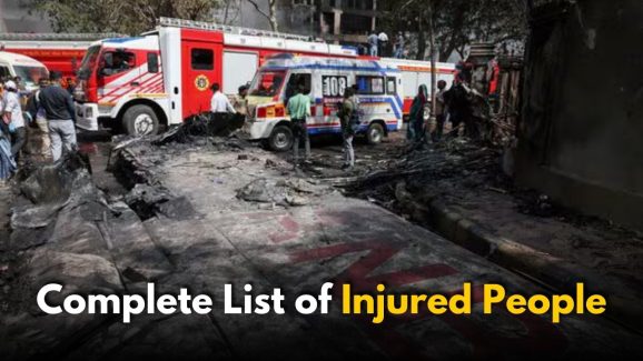 Air India Crash: Police Released List of Injured People