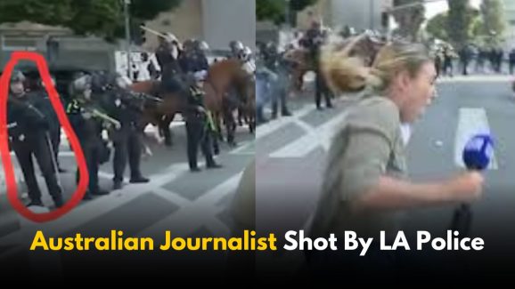 Australian Journalist Shot While Reporting on LA Protests