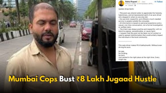 Mumbai Police Shuts Auto Driver’s 8 Lakh Business After Viral Post