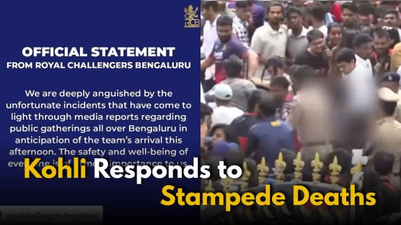 Kohli Responds to Stampede Deaths at RCB Victory Parade