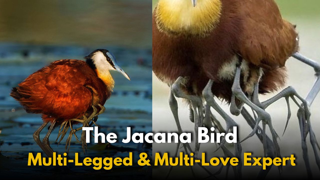 The Jacana Bird: Multi-Legged and Multi-Love Expert