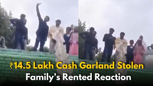 ₹14 Lakh Garland Stolen, Family’s Reaction Goes Viral