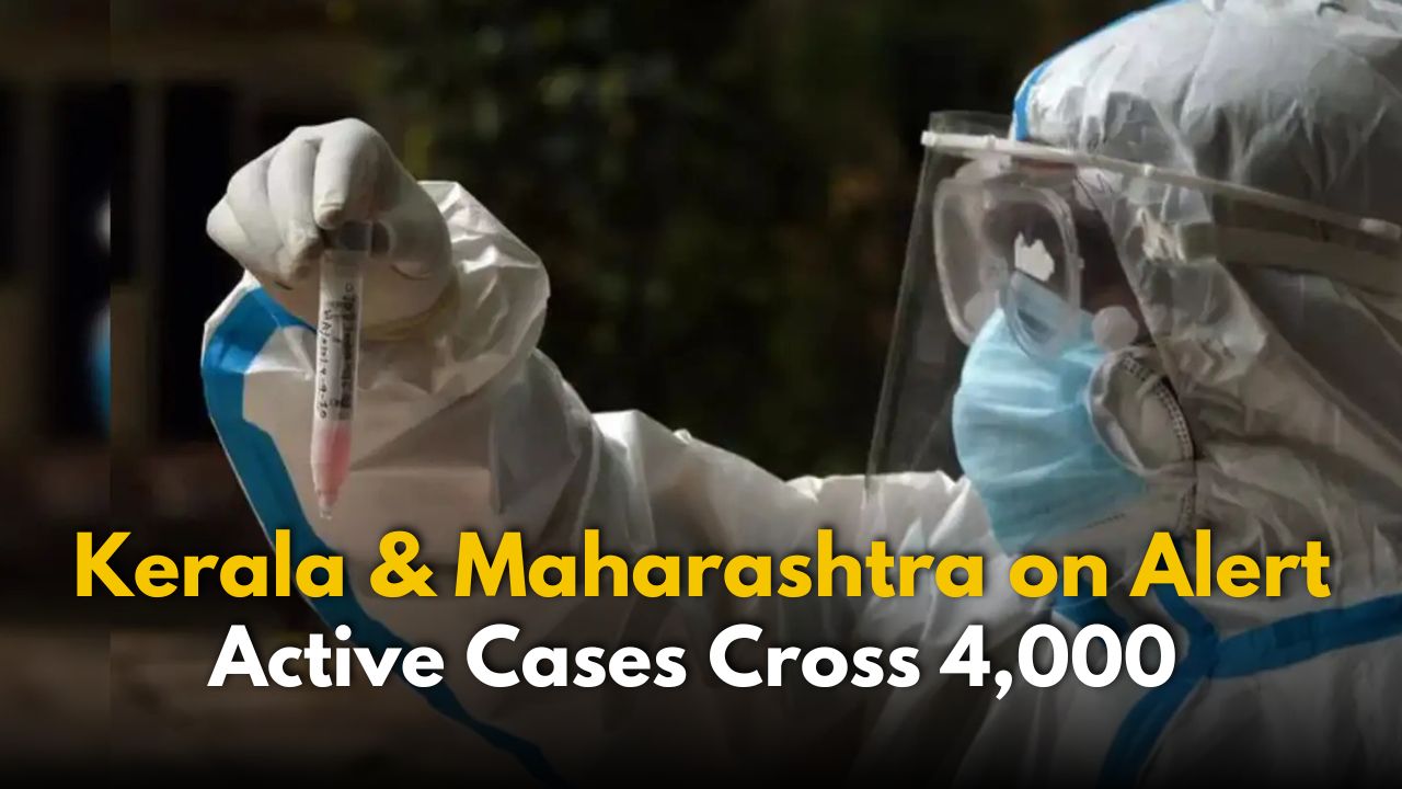 Active COVID Cases Cross 4,000: Kerala & Maharashtra on Alert