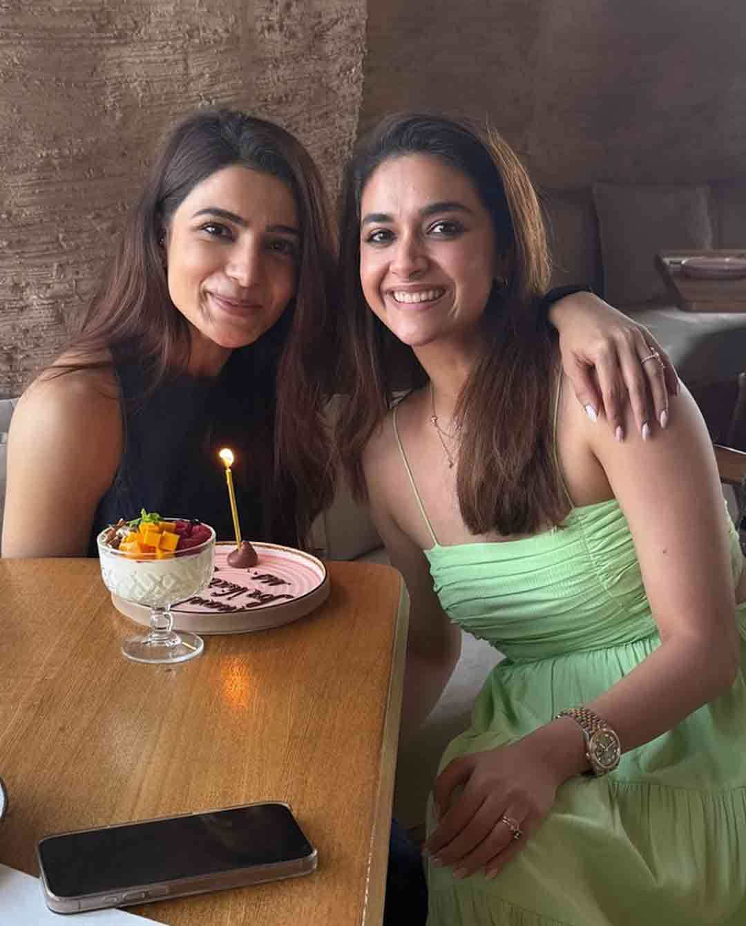 Samantha June’s Photo Dump With Keerthy Suresh Wins Hearts