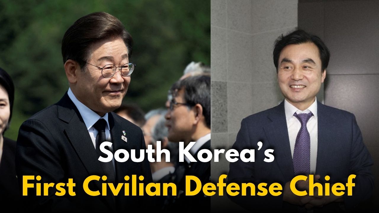 South Korea Appoints Its First Civilian Defense Chief After 64 Years