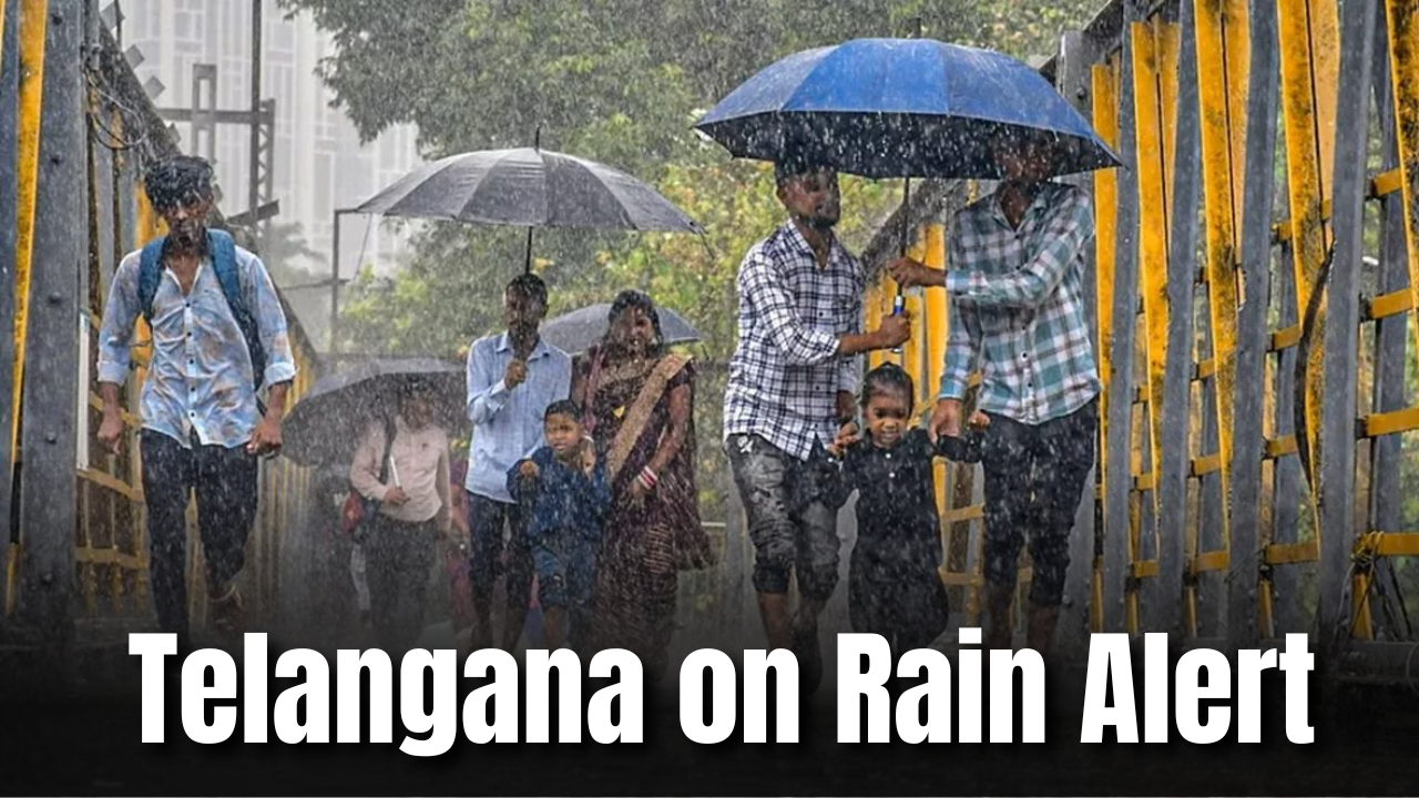 Telangana Rain Alert: Heavy Showers Predicted for the Next 3 Days