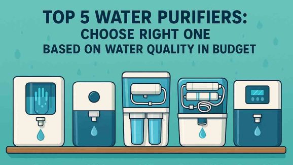 Top 5 Water Purifiers: Choose the Right One Based on Water Quality in Budget
