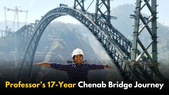 How This Professor Spent 17 Years Shaping the Chenab Bridge