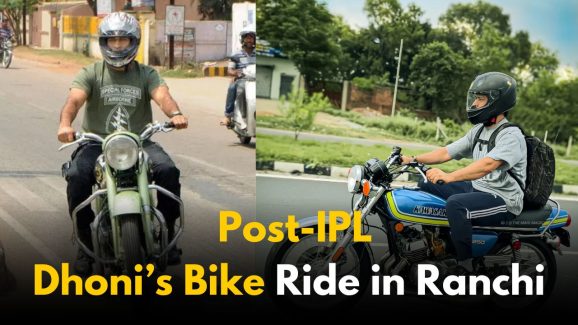 MS Dhoni’s Latest Bike Ride After IPL: Video Goes Viral