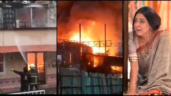 Massive Fire Destroys Anupamaa Set in Mumbai