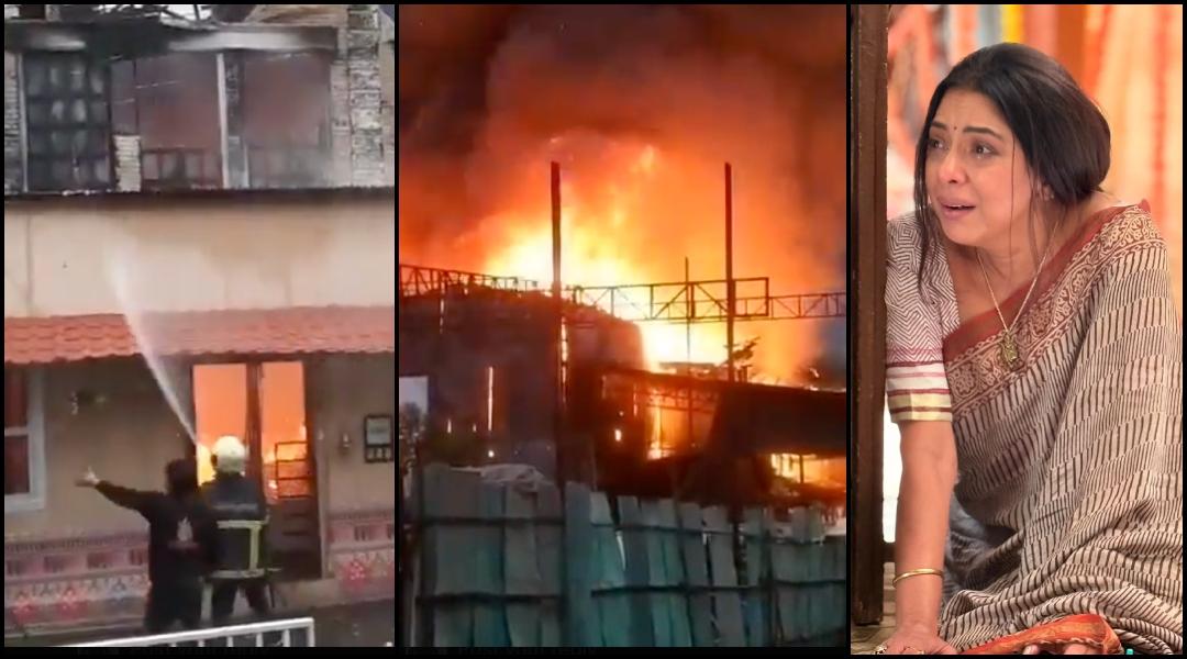 Massive Fire Destroys Anupamaa Set in Mumbai