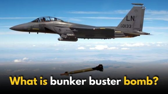 What is the US 60-metre penetrating bunker buster bomb?