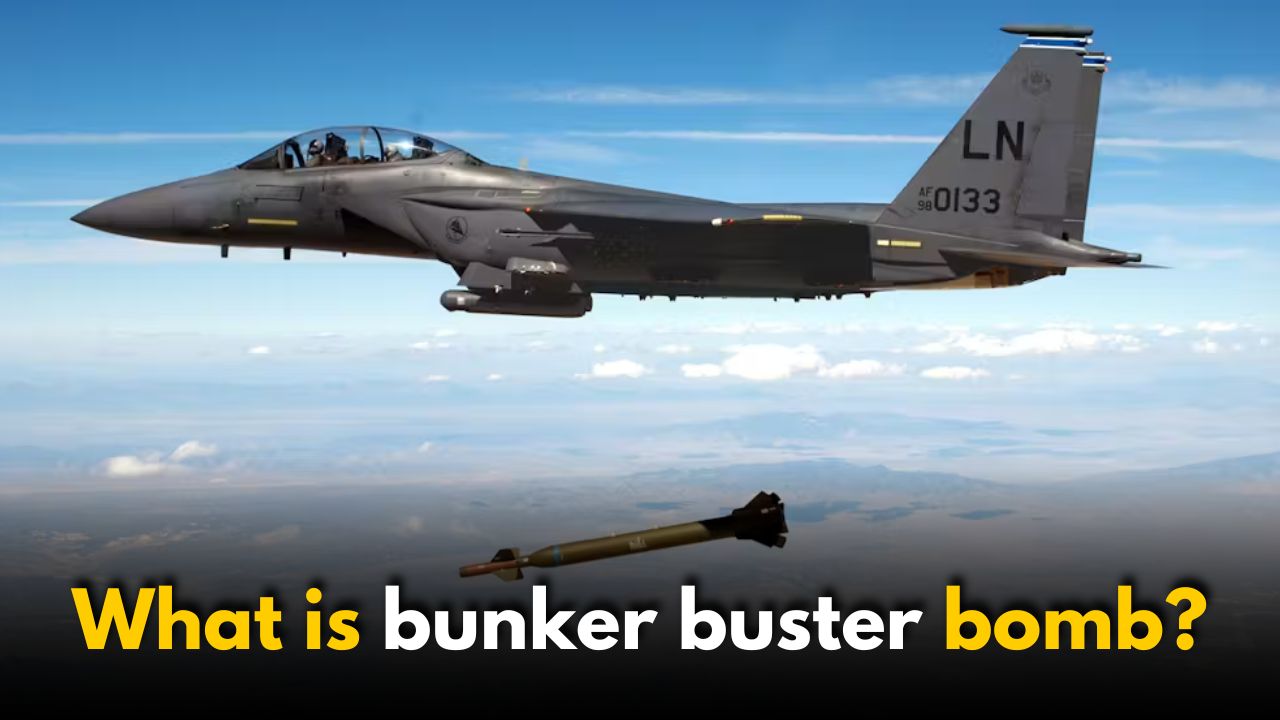 What is the US 60-metre penetrating bunker buster bomb?