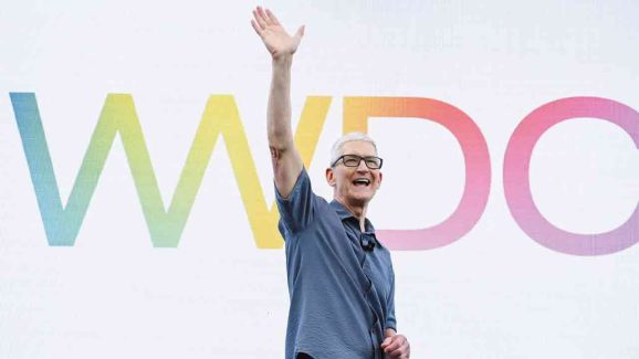 Apple CEO Tim Cook Unveils Liquid Glass Design
