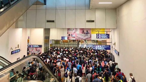 RCB victory bash causes metro shutdown amid massive fan turnout