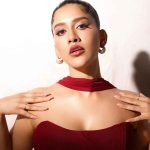 Nabha Natesh Leaves Fans Awestruck in Sleek Red Bodycon