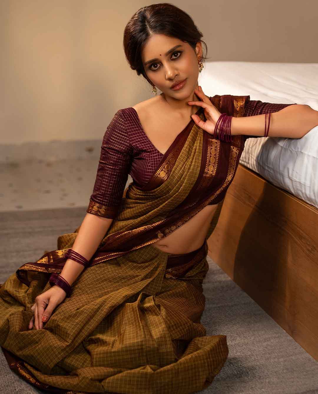 Nabha Natesh’s Saree Look Goes Viral: Fans Can’t Get Enough