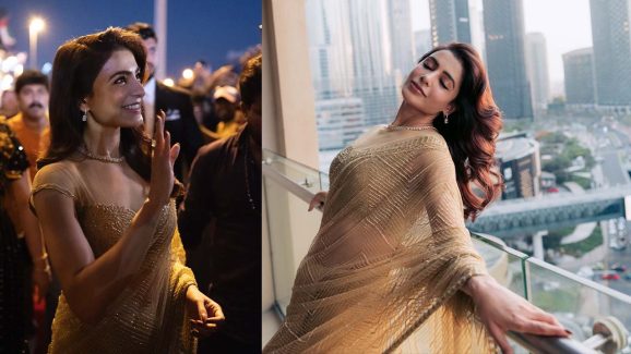 Samantha Ruth Prabhu turns Golden Lady in Dubai
