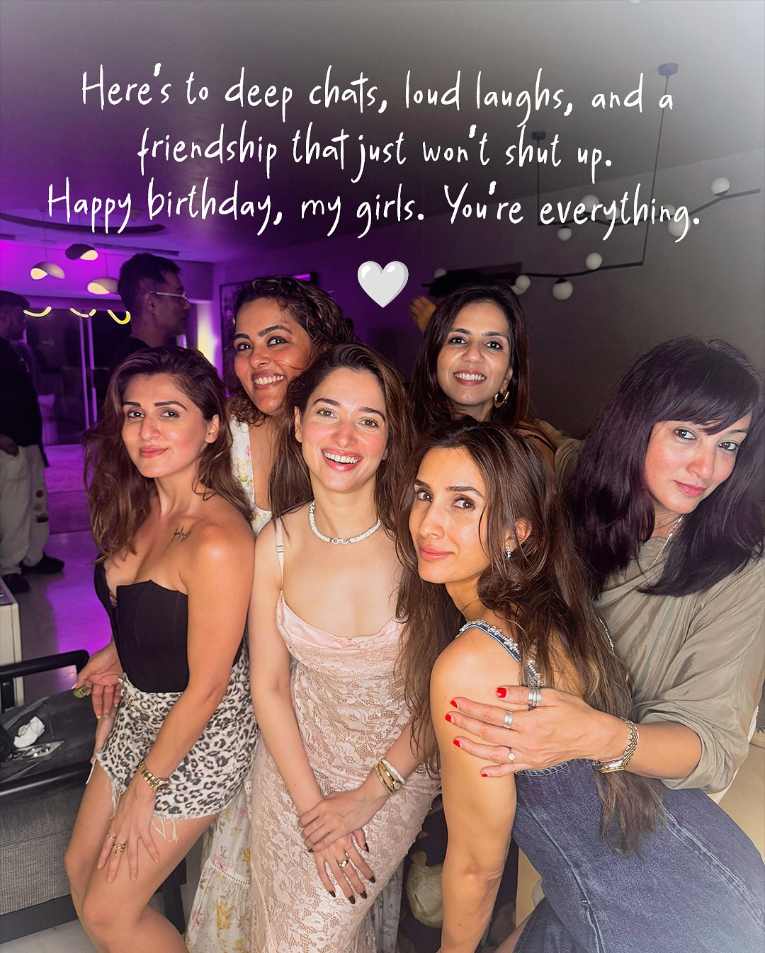 Tamannaah Shares Glamorous Birthday Moments with Top Industry Divas