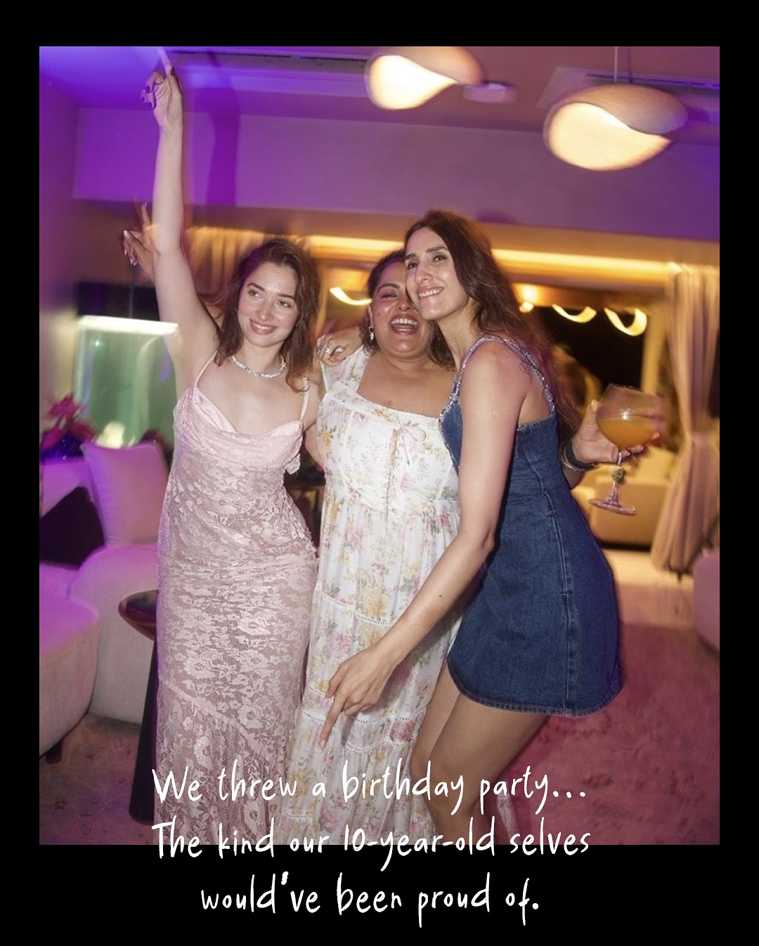 Tamannaah Shares Glamorous Birthday Moments with Top Industry Divas