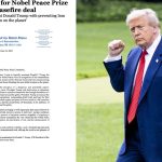 Why was Donald Trump Nominated for Nobel Peace Prize 2025