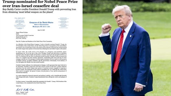 Why was Donald Trump Nominated for Nobel Peace Prize 2025