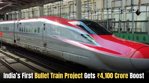 India’s First Bullet Train Project Gets ₹4,100 Crore Boost for Advanced Signaling System