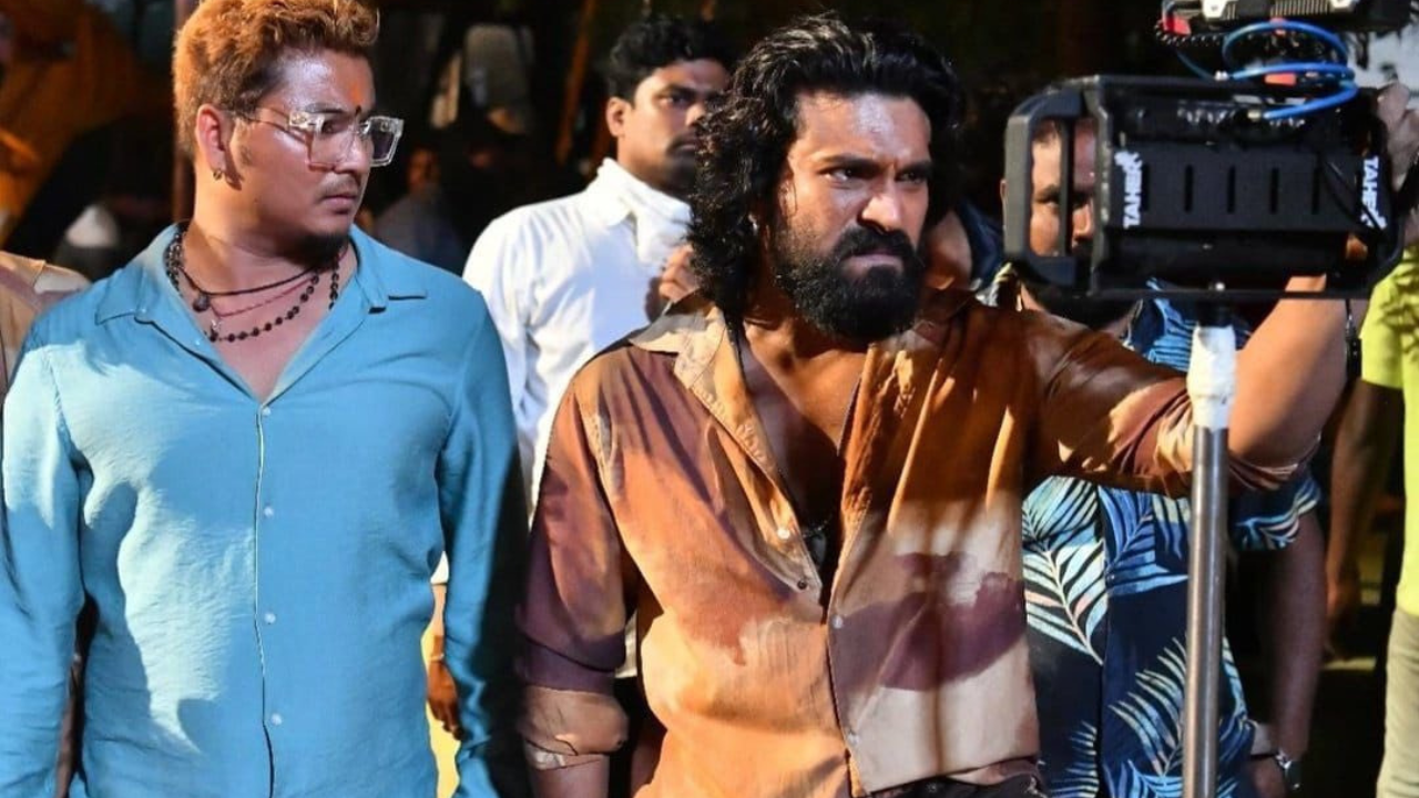 Peddi: Ram Charan Dares a High-Voltage Train Stunt in Action-Packed Scene