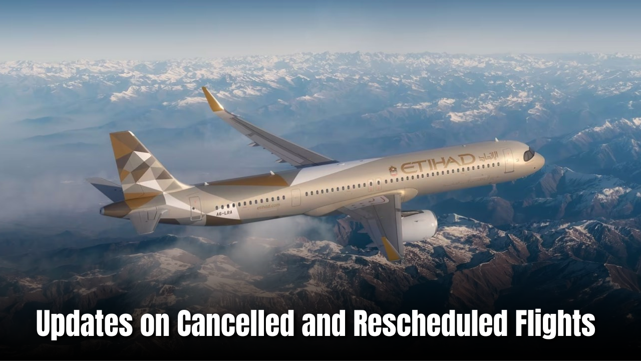 UAE Airlines Announce Updates on Cancelled and Rescheduled Flights