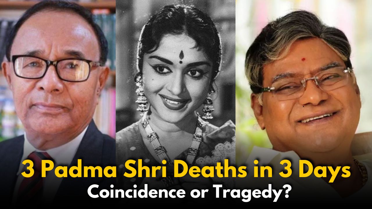 Padma Shri Curse? 3 Padma Shri Icons Died in Just 3 Days