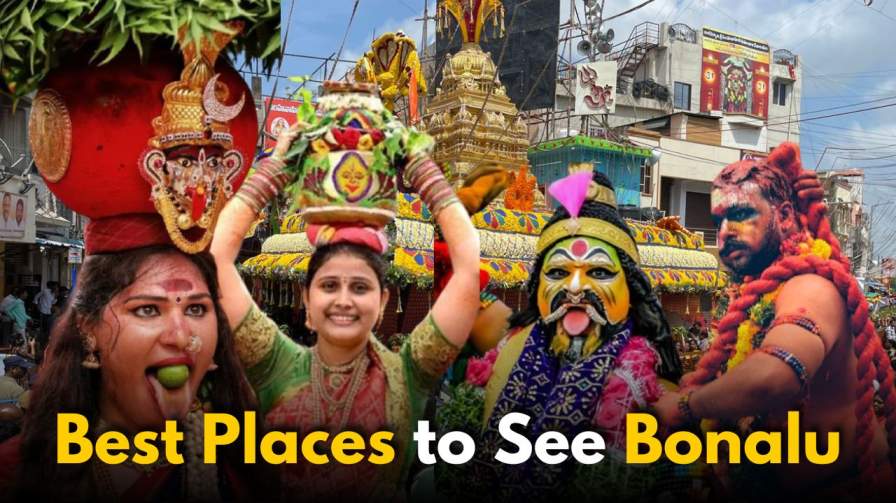 Best Places to See Bonalu Celebrations in Hyderabad