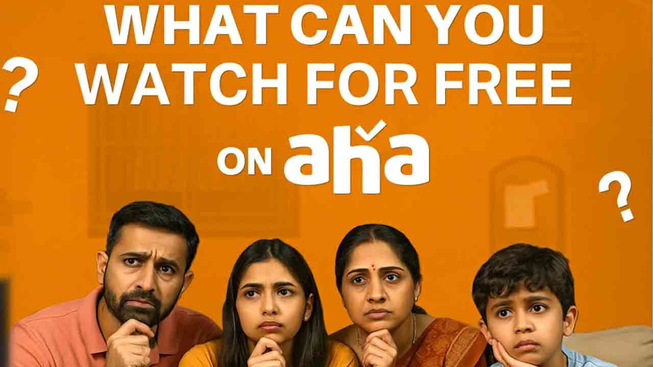 Top 5 Films You Can Watch on Aha for Free Right Now