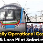 Hyderabad Metro: Daily Operational Costs and Loco Pilot Salaries