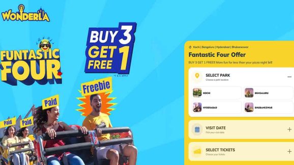 Hyderabad Wonderla Buy 3 Get 1 Free Offer: Save Big With Crazy Deal Before it Expires