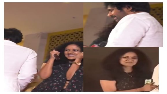 Fan Girl Moment At Hari Hara Veera Mallu Success Meet