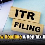 ITR Filing 2025: New Deadline and Key Tax Rules Explained