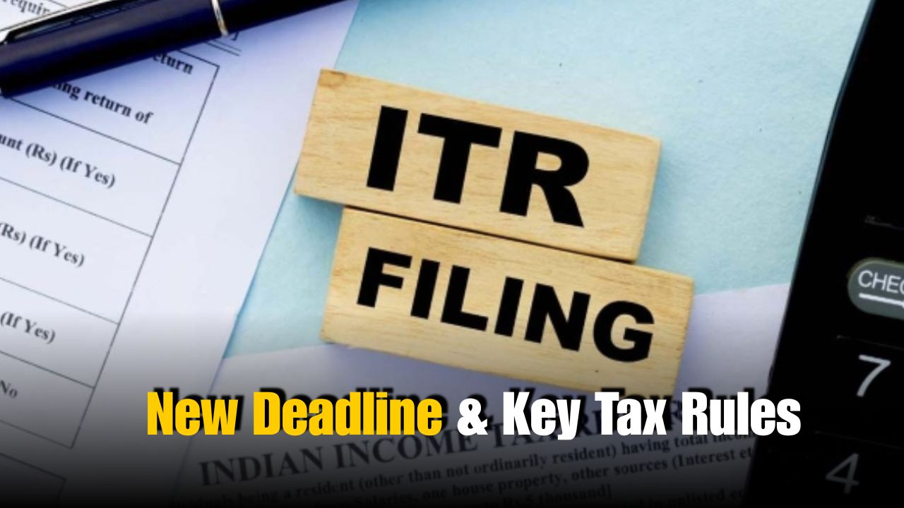 ITR Filing 2025: New Deadline and Key Tax Rules Explained