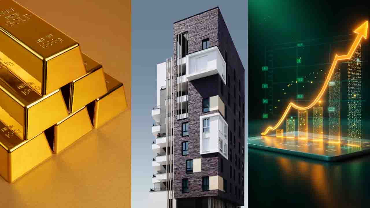 Real Estate vs Stocks vs Gold: Which Is Best Investment For You?