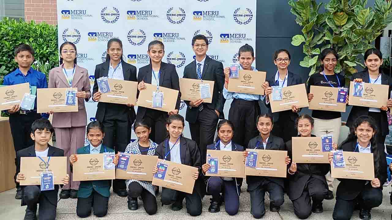 Meru International School Hosts Meru JMUN 2025 for Global Leadership