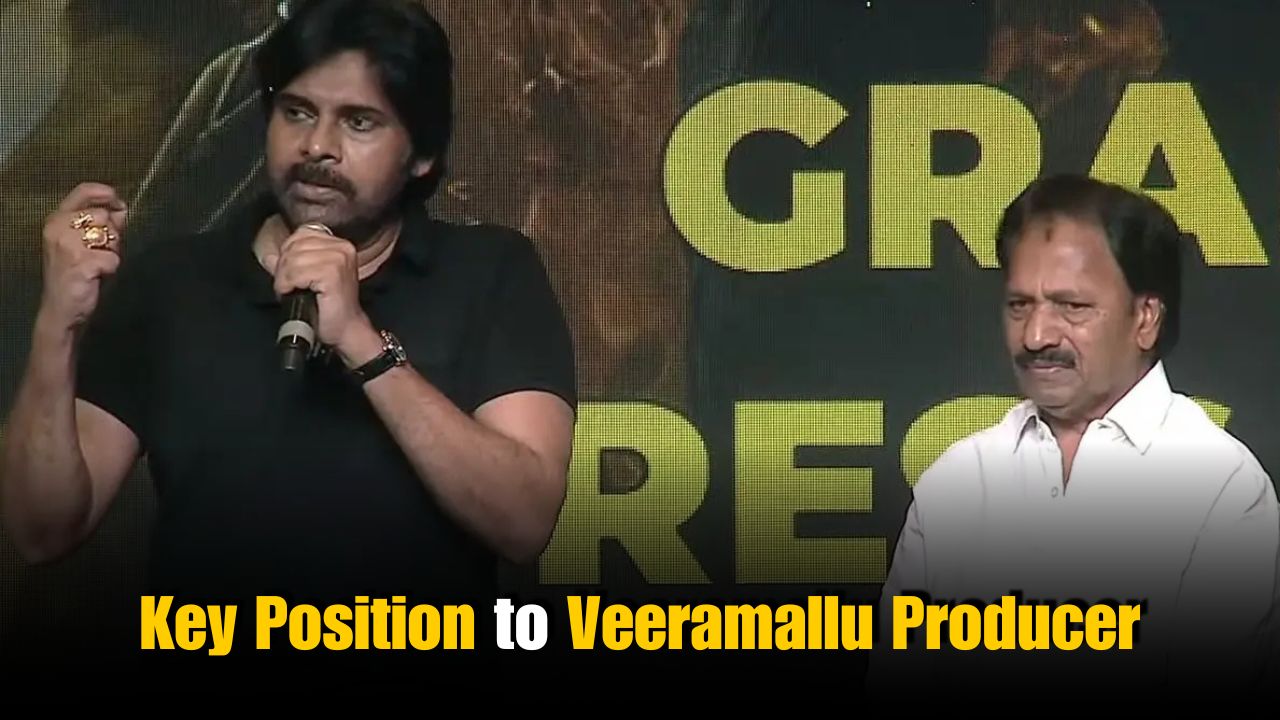 Pawan Kalyan Gives Key Position to Veeramallu Producer